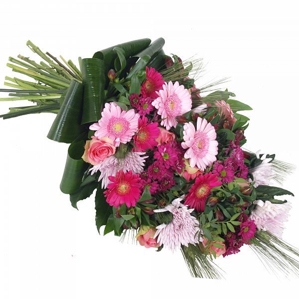Rouwboeket Roze